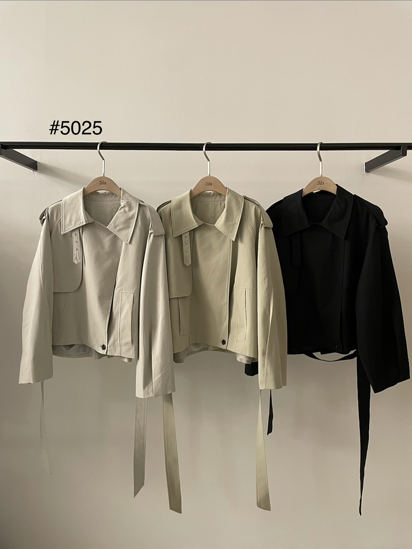 2DA/DARIMI-P韓國代購女士新品熱賣休閑推薦夾克含腰帶2DA/DARIMI-P夾克