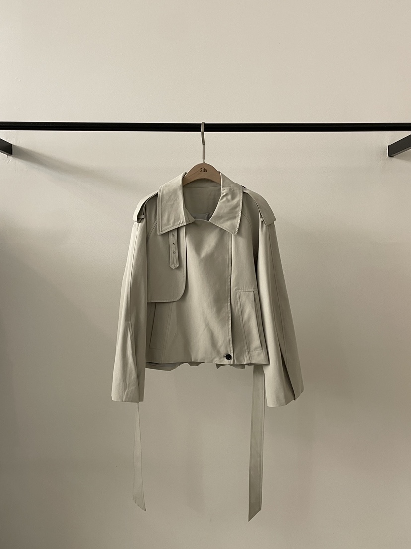 2DA/DARIMI-P韓國代購女士新品熱賣休閑推薦夾克含腰帶2DA/DARIMI-P夾克圖色1