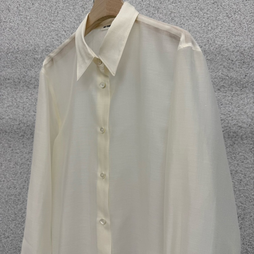 AT THE BAGEL韓國直郵女士新品26春夏熱賣時尚襯衫蕾絲衫AT THE BAGEL襯衫/蕾絲衫