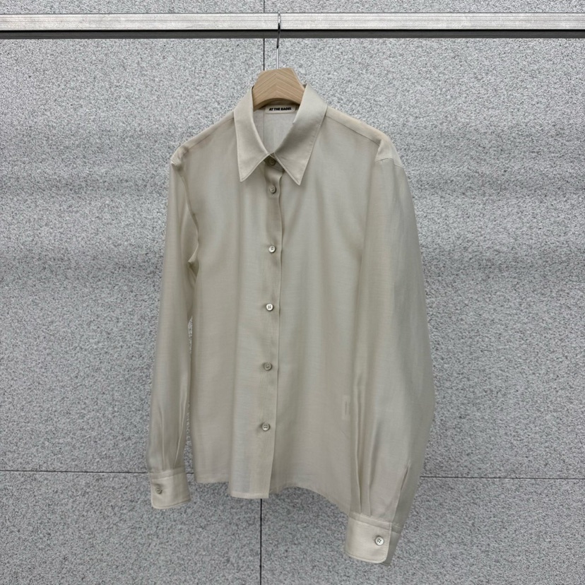 AT THE BAGEL韓國直郵女士新品26春夏熱賣時尚襯衫蕾絲衫AT THE BAGEL襯衫/蕾絲衫圖色2