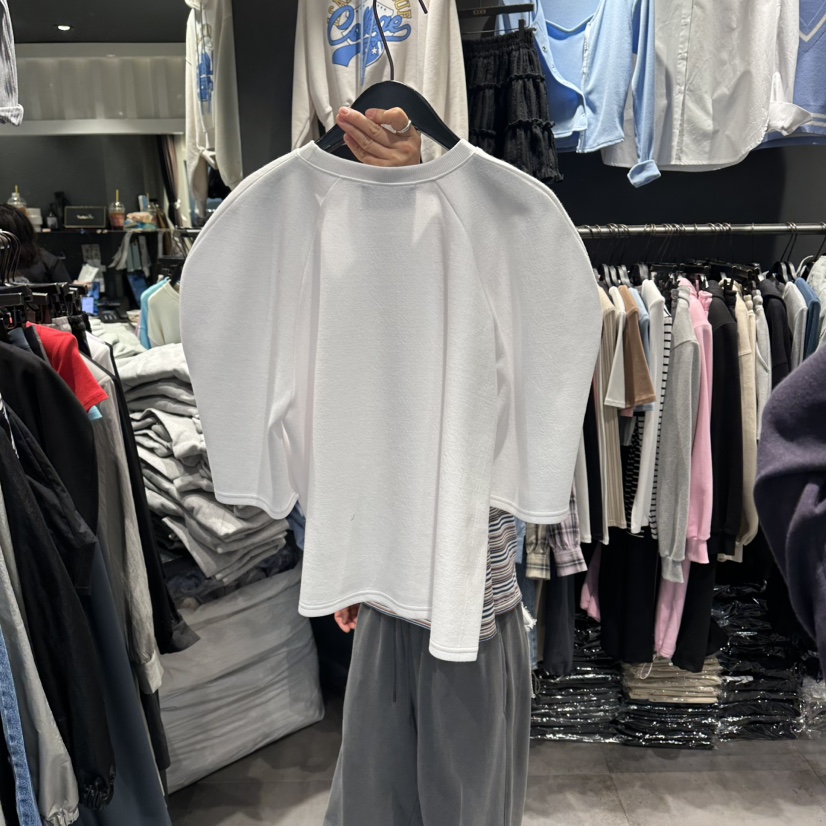 STAR-L韓國代購女裝新款推薦休閑時尚26春夏人氣職業T恤STAR-LT恤