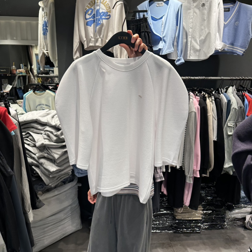 STAR-L韓國代購女裝新款推薦休閑時尚26春夏人氣職業T恤STAR-LT恤圖色1