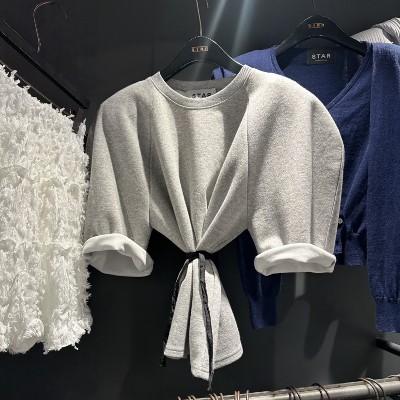 STAR-L韓國代購女裝新款推薦休閑時尚26春夏人氣職業T恤STAR-LT恤圖色3