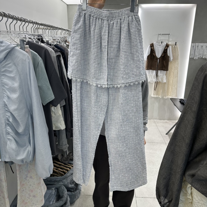 ANDE韓國直郵實拍女士新款熱賣推薦職業26春夏時尚休閑褲Ande休閑褲圖色1