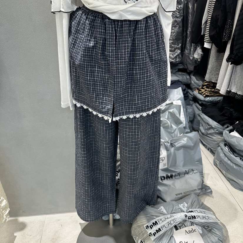 ANDE韓國直郵實拍女士新款熱賣推薦職業26春夏時尚休閑褲Ande休閑褲圖色2