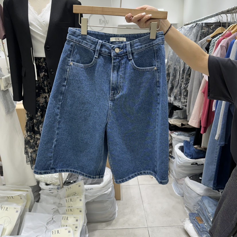 EN.U韓國直郵女裝新品26春夏休閑時尚人氣熱賣職業推薦短褲EN.U短褲圖色2