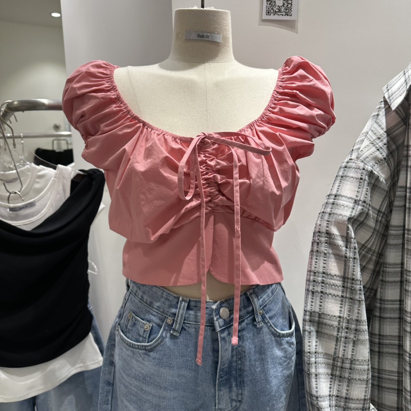 BAIE.38韓國代購女裝新款休閑推薦時尚熱賣人氣襯衫蕾絲衫BAIE.38襯衫/蕾絲衫圖色1