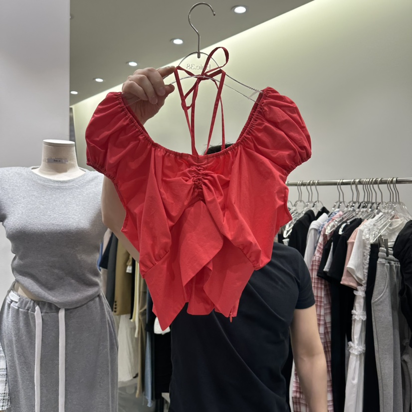 BAIE.38韓國代購女裝新款休閑推薦時尚熱賣人氣襯衫蕾絲衫BAIE.38襯衫/蕾絲衫圖色2