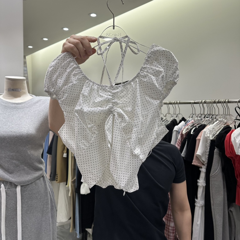 BAIE.38韓國代購女裝新款休閑推薦時尚熱賣人氣襯衫蕾絲衫BAIE.38襯衫/蕾絲衫圖色6