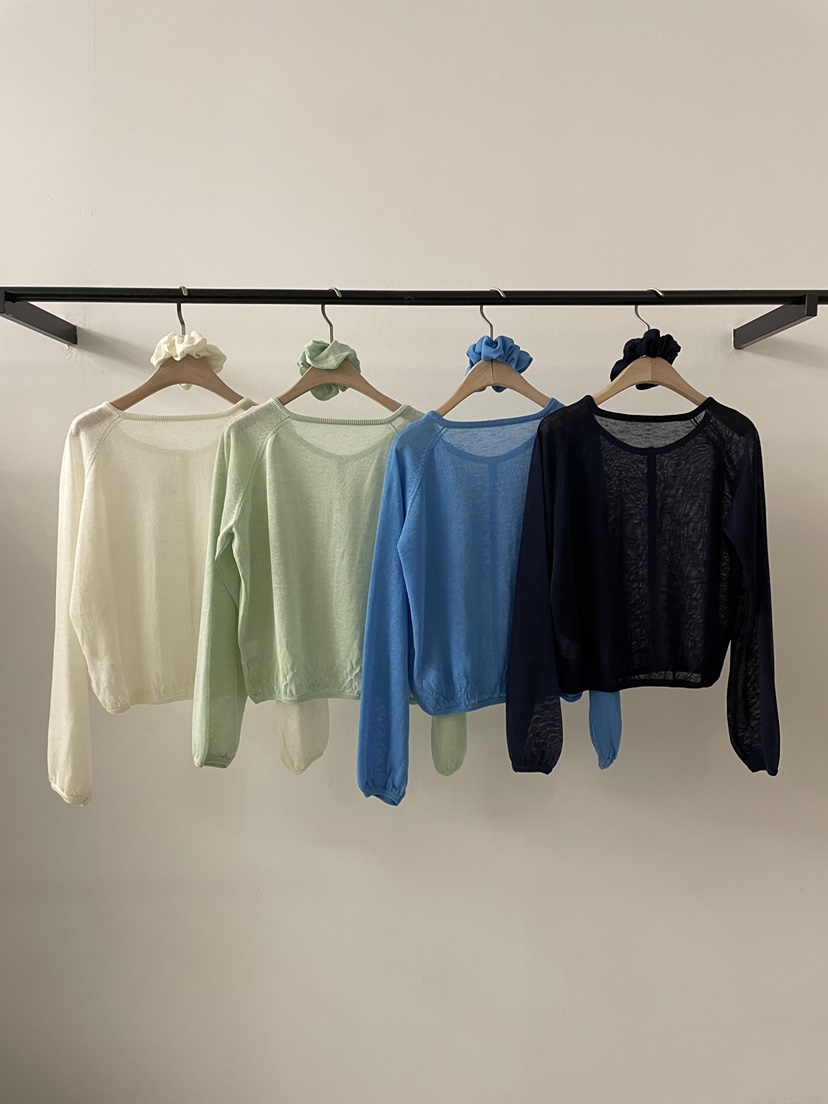 2DA/DARIMI-P韓國直郵實拍女裝新款推薦時尚針織衫含頭飾2DA/DARIMI-P針織衫