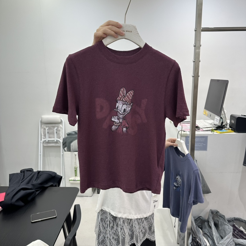 VISUAL SPACE/PAGE92/FLEISCHER韓國代購女士新款人氣T恤VISUAL SPACE/PAGE92/FLEISCHERT恤圖色3