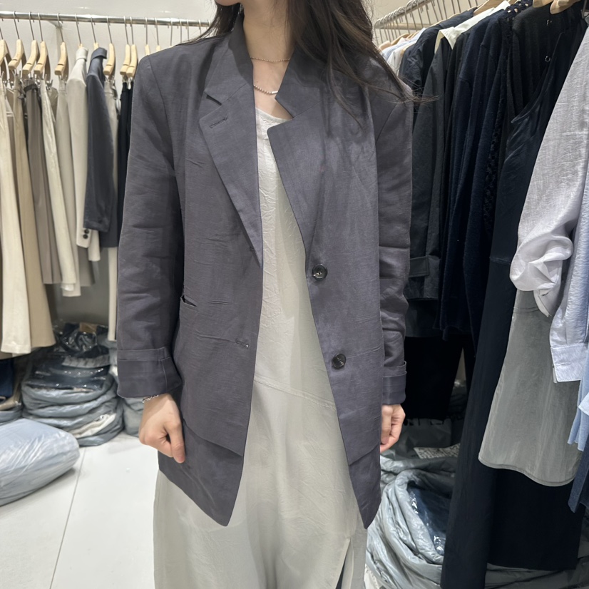 BLUEI-D/N SHARP韓國代購女裝新品推薦職業時尚休閑夾克Blue i-d/N SHARP夾克圖色3