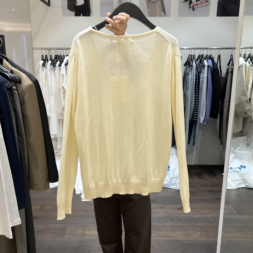 OURIN/THIS IS韓國東大門代購女裝新款熱賣時尚針織衫絲綢OURIN/THIS IS針織衫