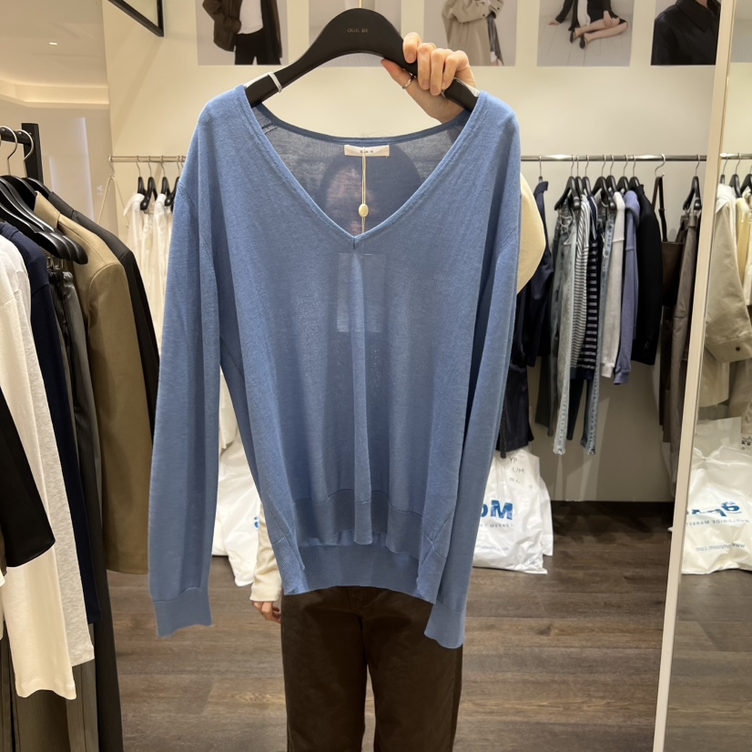 OURIN/THIS IS韓國東大門代購女裝新款熱賣時尚針織衫絲綢OURIN/THIS IS針織衫圖色3