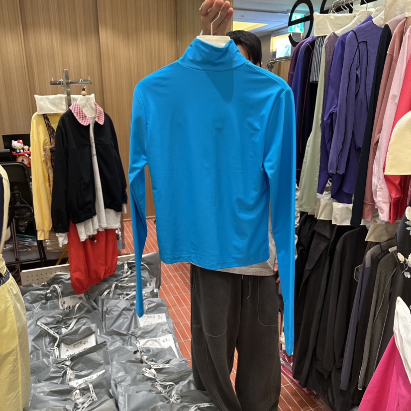 E/E/E韓國直郵女士新品推薦人氣職業熱賣26春夏夾克拉鏈E/E/E夾克