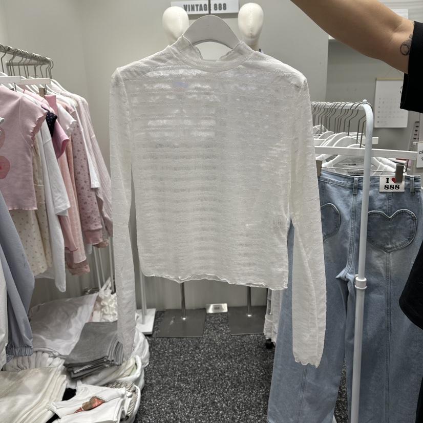 VINTAGE 888韓國直郵實拍女士新品休閑26春夏人氣長袖T恤VINTAGE888/TRIPLE EIGHT長袖T恤圖色2