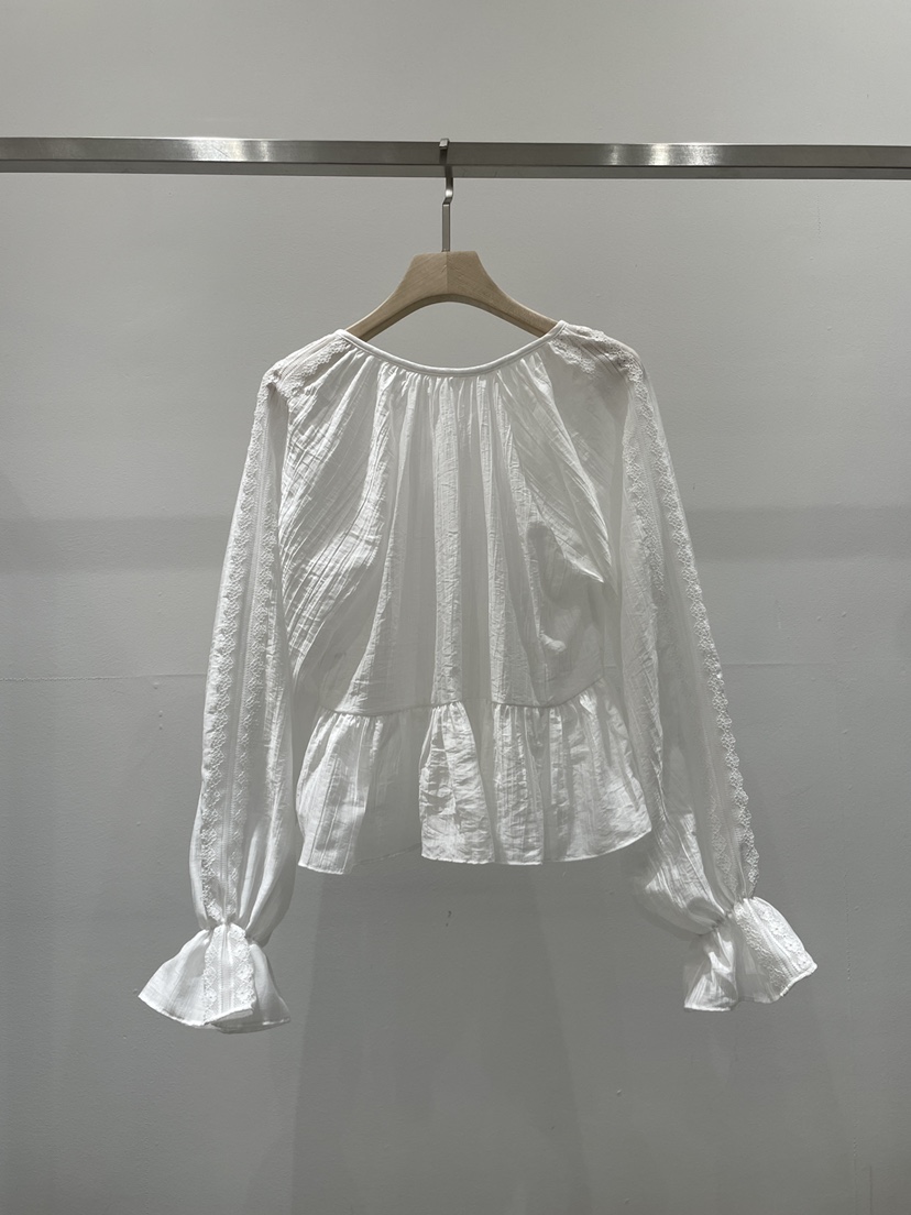 RE STYLE-Q韓國直郵實拍女士新款職業熱賣人氣襯衫蕾絲衫RE STYLE襯衫/蕾絲衫