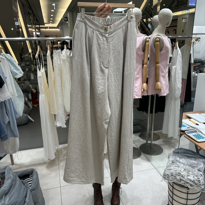 XPARTY韓國東大門直郵女士新款熱賣26春夏推薦職業休閑褲XPARTY休閑褲圖色2