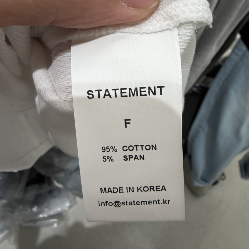 STATEMENT韓國直郵實拍女士新品休閑時尚人氣推薦職業T恤STATEMENTT恤