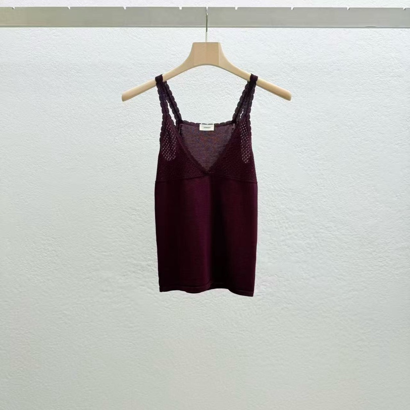 STATEMENT韓國東大門代購女裝新品職業時尚人氣26春夏吊帶背心STATEMENT吊帶/背心圖色4紫色