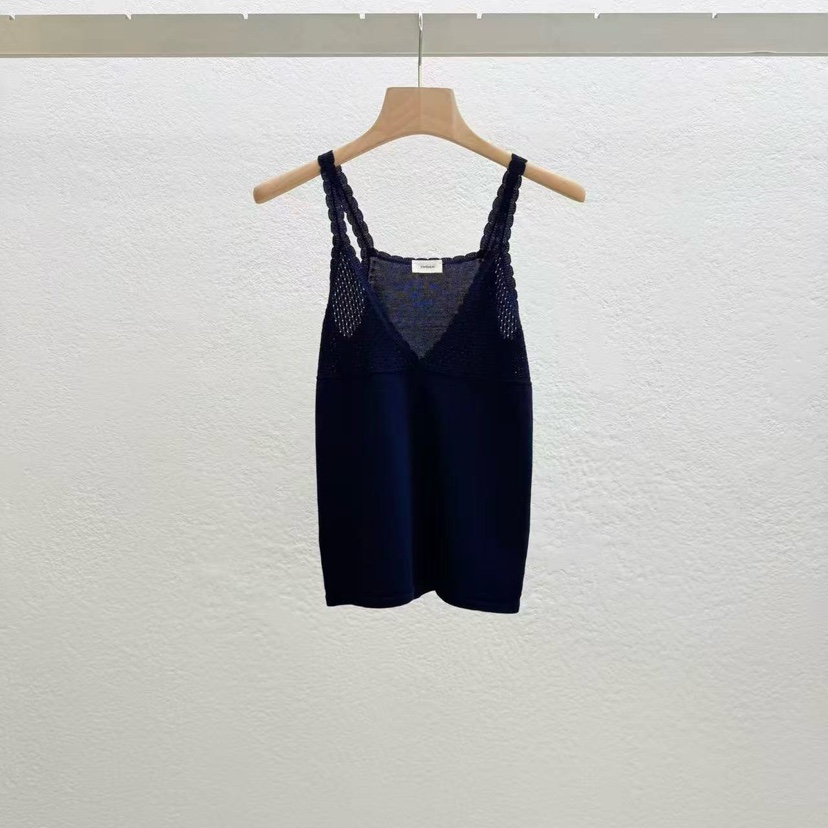 STATEMENT韓國東大門代購女裝新品職業時尚人氣26春夏吊帶背心STATEMENT吊帶/背心圖色5深藍色