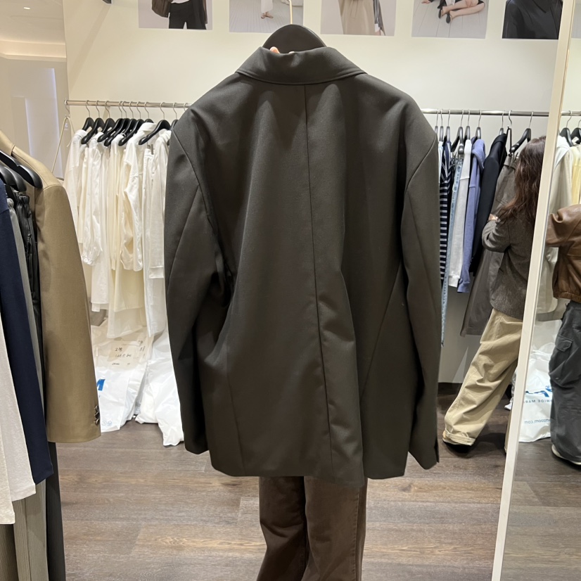 OURIN/THIS IS東大門實拍女士新品26春夏真品熱賣職業夾克OURIN/THIS IS夾克