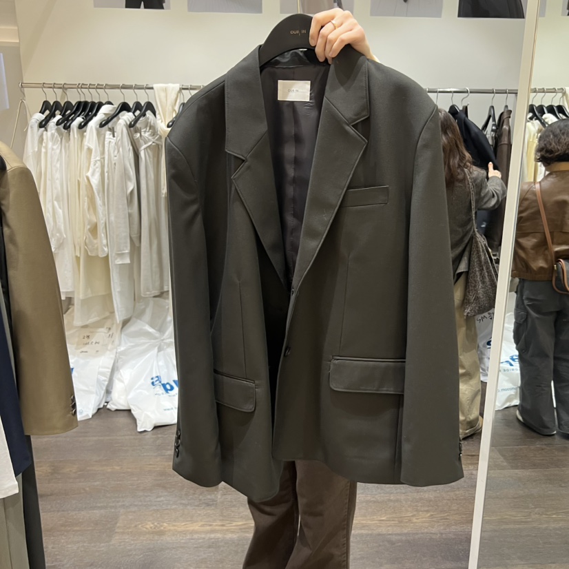 OURIN/THIS IS東大門實拍女士新品26春夏真品熱賣職業夾克OURIN/THIS IS夾克圖色1