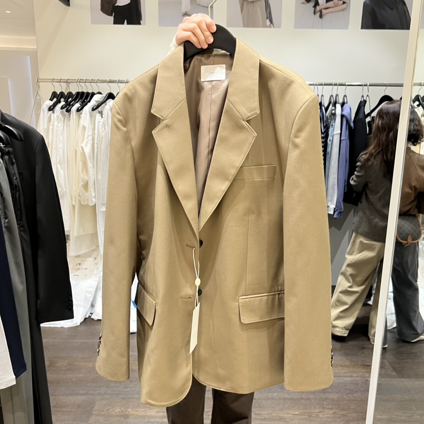 OURIN/THIS IS東大門實拍女士新品26春夏真品熱賣職業夾克OURIN/THIS IS夾克圖色2