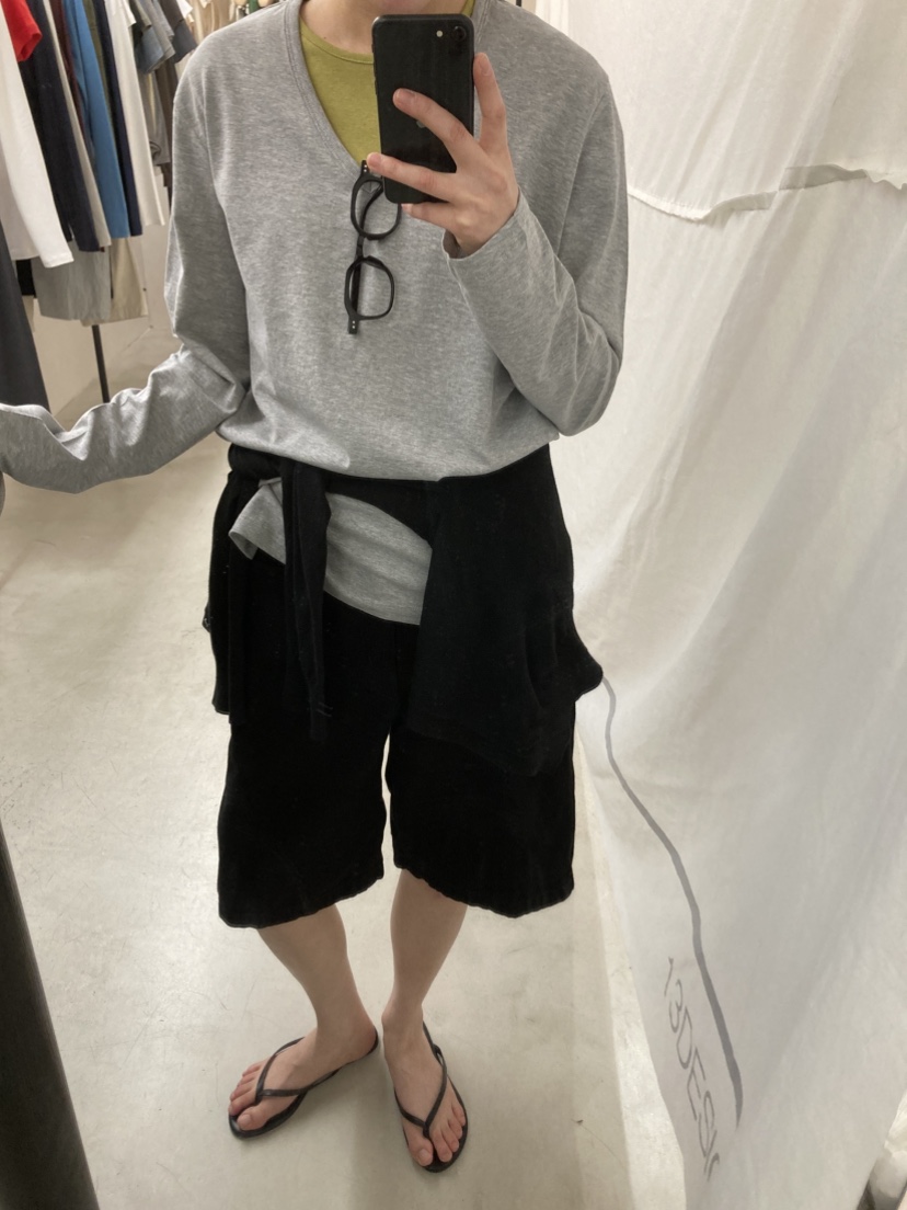 MYOS韓國東大門直郵女士新品休閑推薦長袖T恤不含內搭V領MYOS長袖T恤