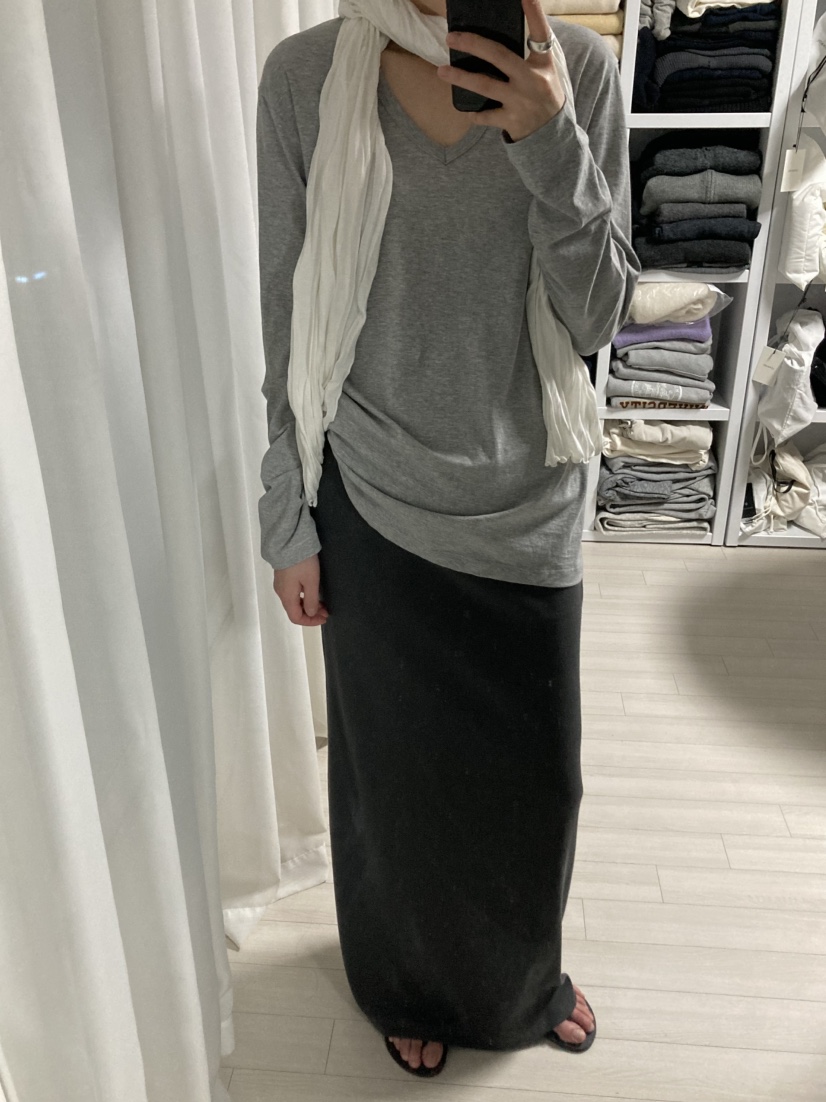 MYOS韓國東大門直郵女士新品休閑推薦長袖T恤不含內搭V領MYOS長袖T恤