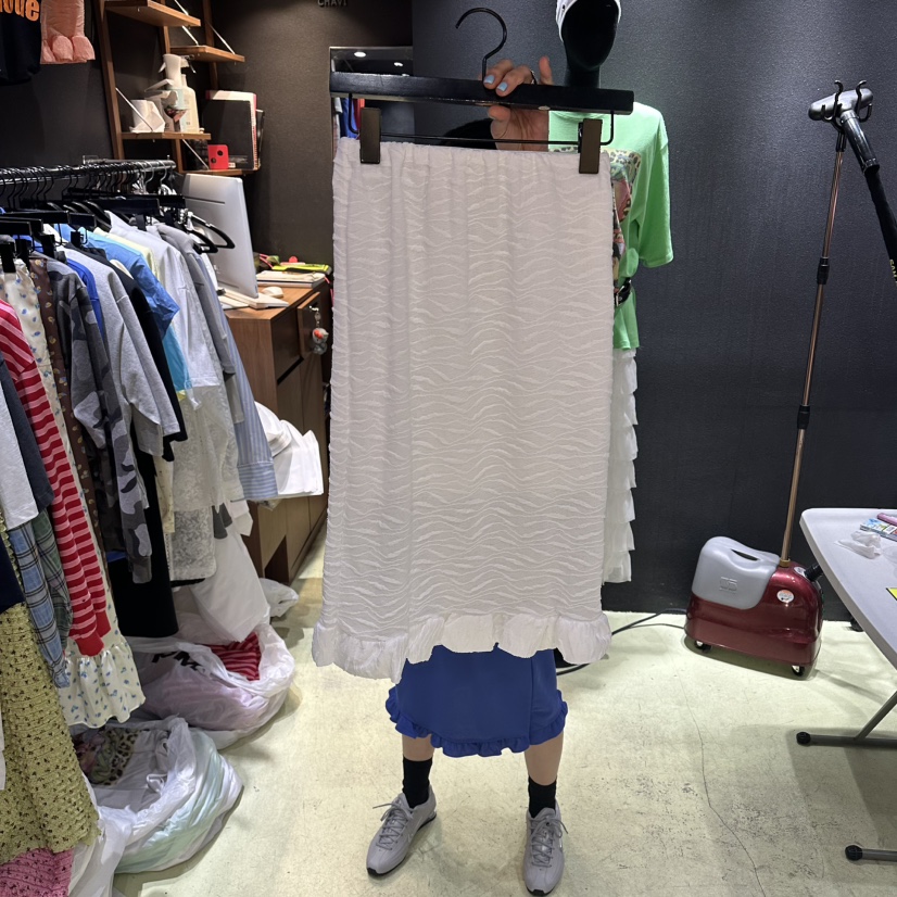 CHAVI韓國東大門代購女士新品職業休閑熱賣推薦26春夏長裙CHAVI長裙圖色1