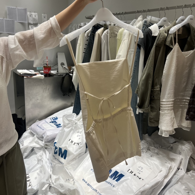 NUESE韓國直郵女士新品時尚26春夏推薦人氣休閑真品連衣裙NUESE連衣裙