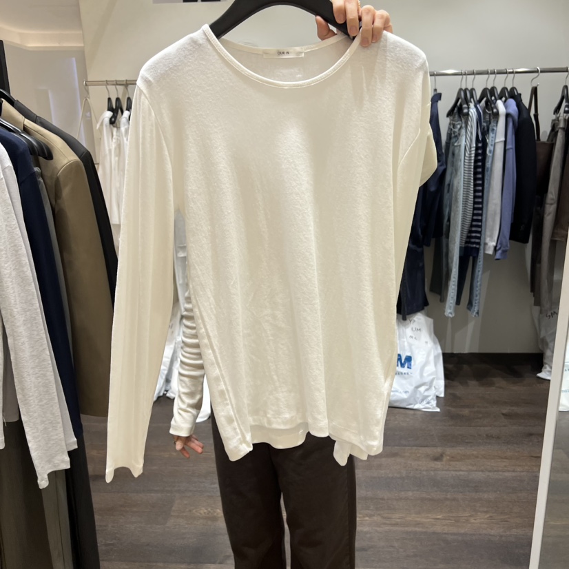 OURIN/THIS IS韓國直郵實拍女士新品時尚熱賣長袖T恤修身OURIN/THIS IS長袖T恤圖色4