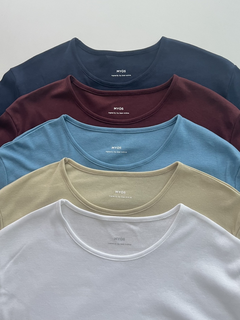 MYOS東大門實拍女裝新款職業26春夏熱賣真品時尚休閑長袖T恤MYOS長袖T恤