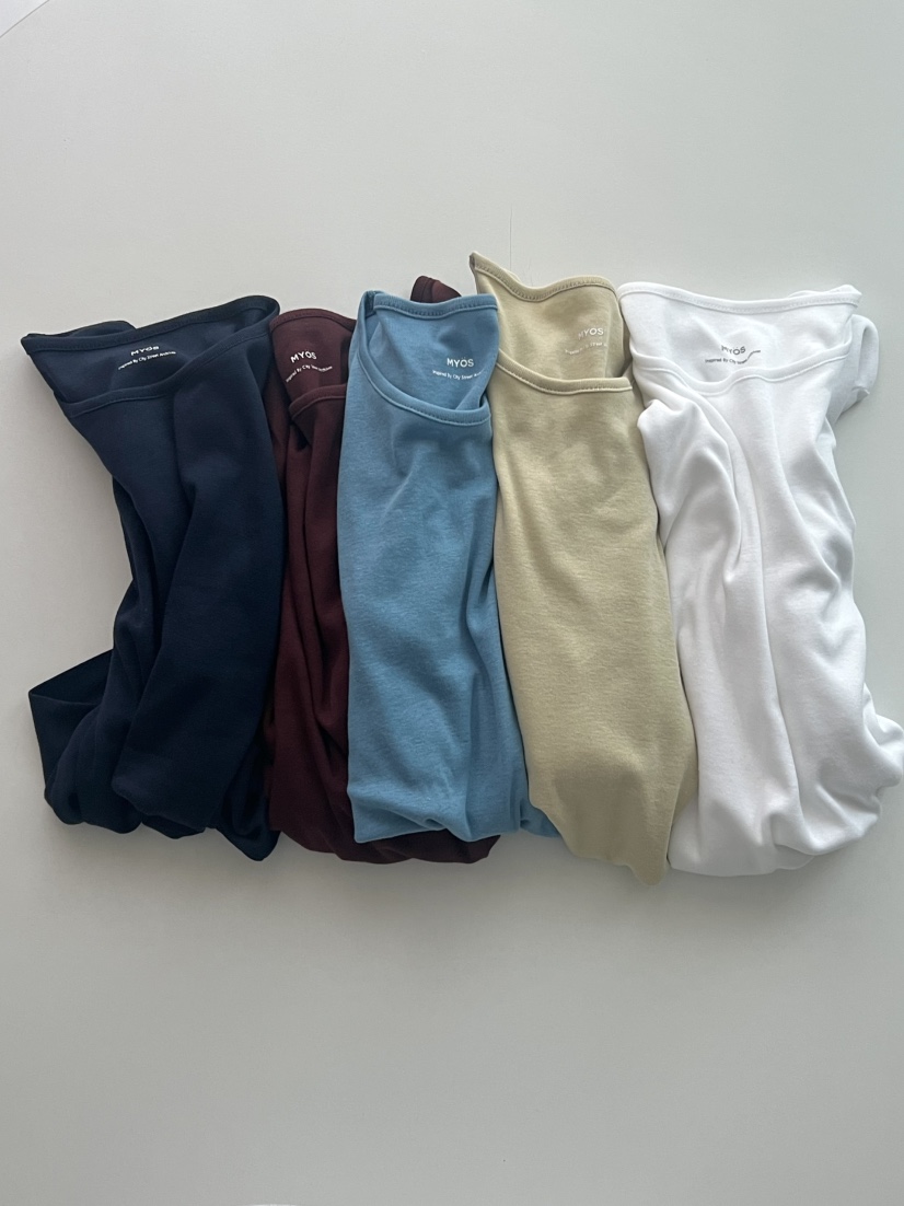 MYOS東大門實拍女裝新款職業26春夏熱賣真品時尚休閑長袖T恤MYOS長袖T恤