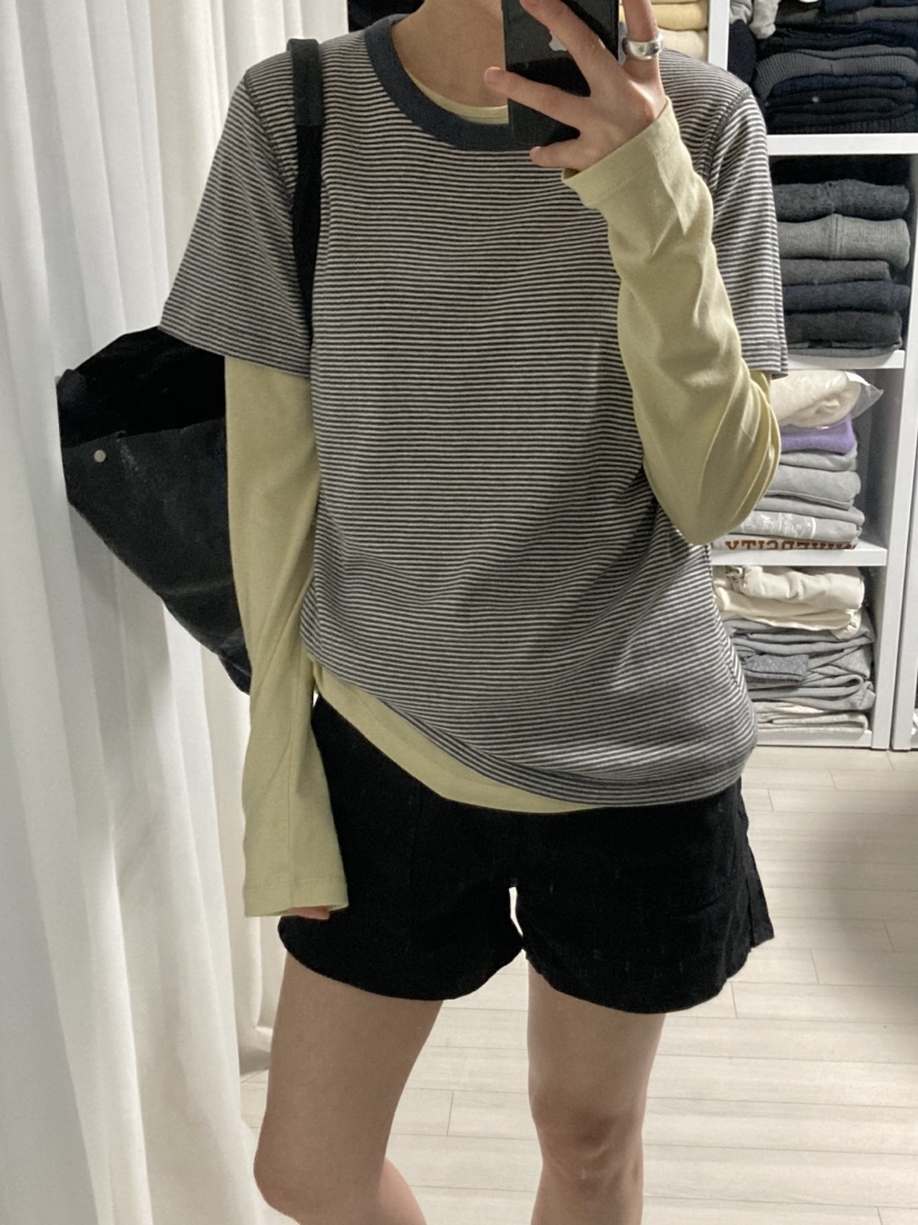 MYOS東大門實拍女裝新款職業26春夏熱賣真品時尚休閑長袖T恤MYOS長袖T恤