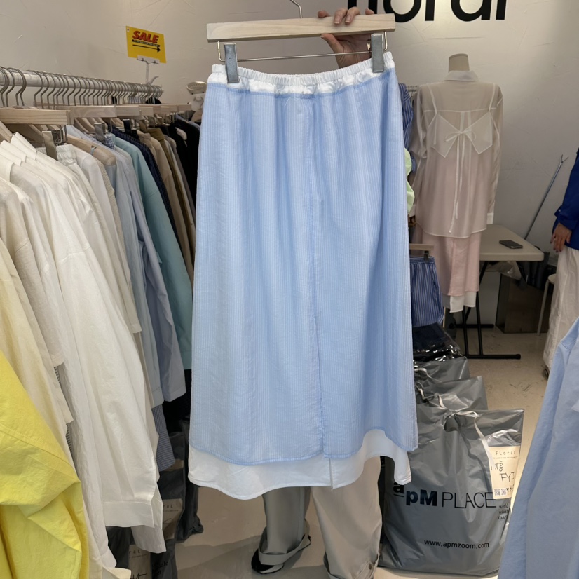 FLORAL東大門實拍女裝新款26春夏熱賣推薦職業休閑人氣長裙FLORAL長裙