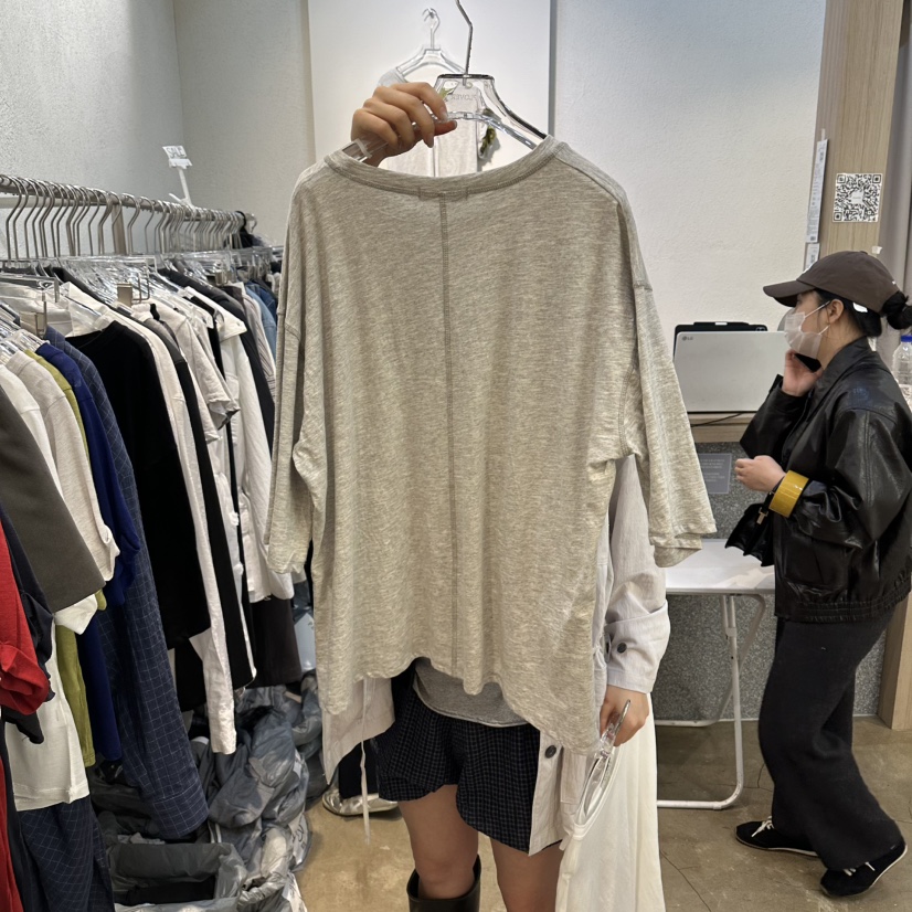 PLOVER東大門代購女士新品休閑人氣熱賣推薦職業26春夏T恤PLO_VERT恤