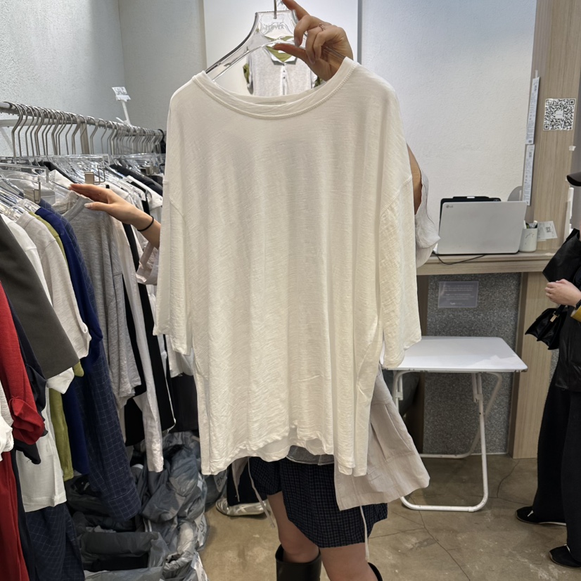 PLOVER東大門代購女士新品休閑人氣熱賣推薦職業26春夏T恤PLO_VERT恤圖色1