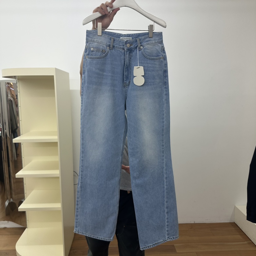 MYNAMEIS/AIME HOPE MAKE韓國直郵女裝新款時尚牛仔褲MYNAMEIS/AIME HOPE MAKE牛仔褲圖色1