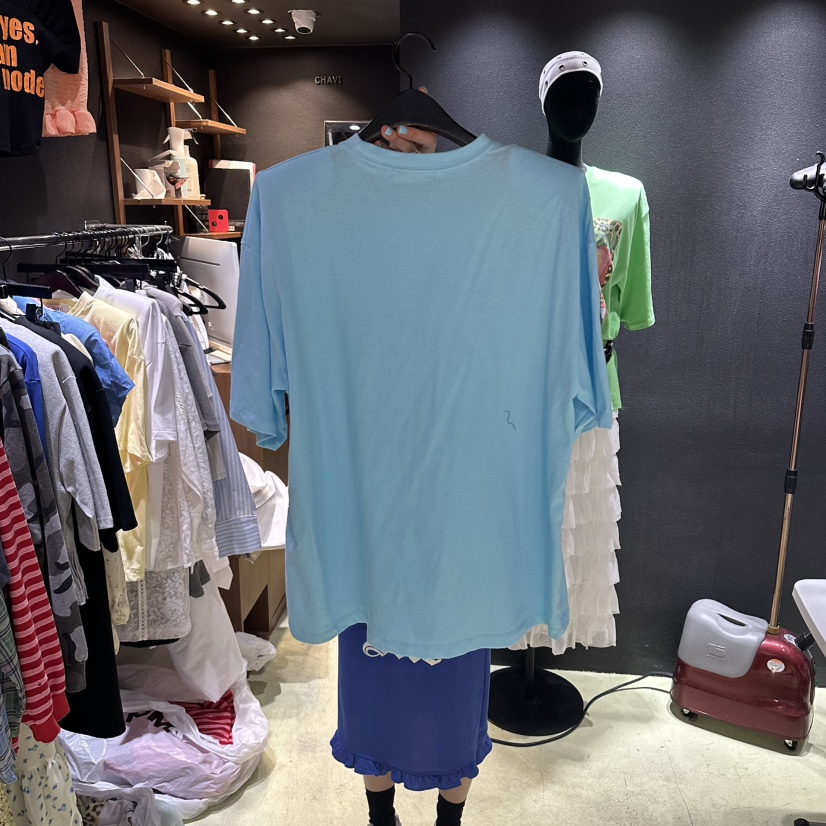 CHAVI東大門實拍女士新款26春夏真品人氣職業時尚推薦T恤CHAVIT恤