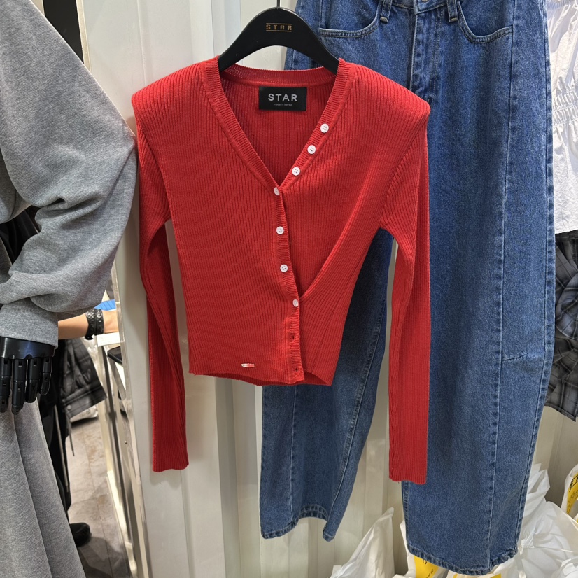 STAR-L韓國東大門代購女士新款推薦熱賣26春夏時尚針織衫STAR-L針織衫圖色4