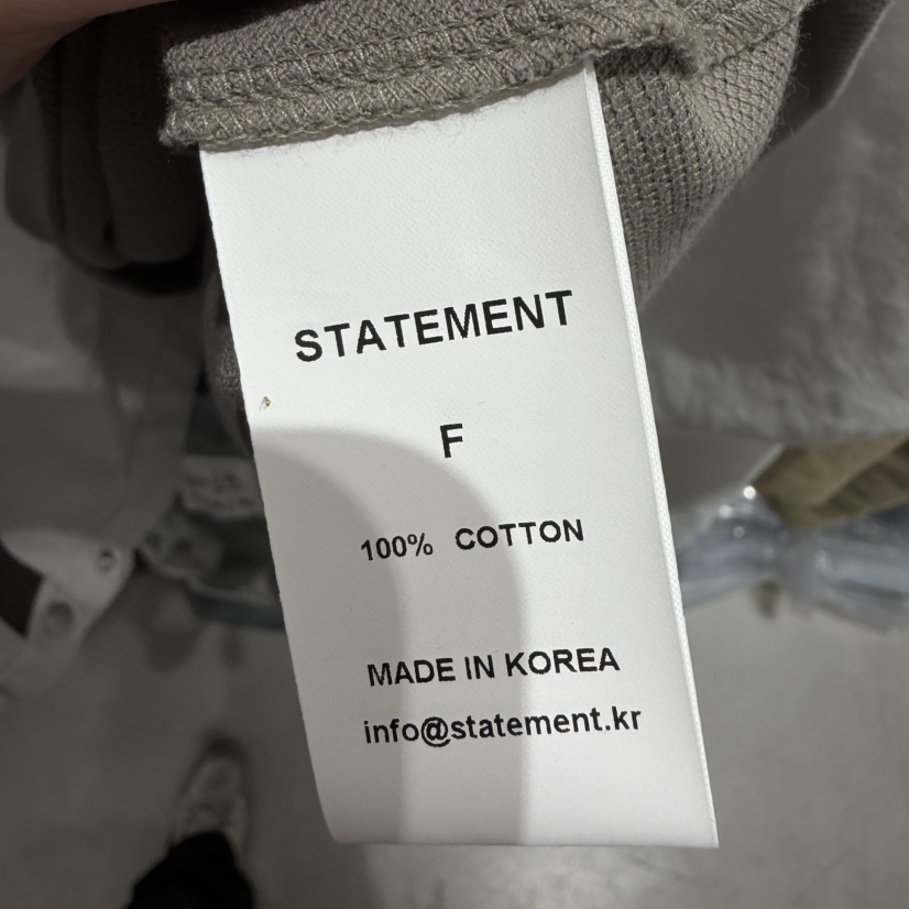 STATEMENT韓國代購女士新品休閑26春夏時尚人氣推薦熱賣T恤STATEMENTT恤