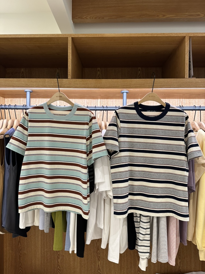 HI YANN韓國東大門直郵女士新款休閑職業人氣26春夏熱賣T恤HI YANNT恤