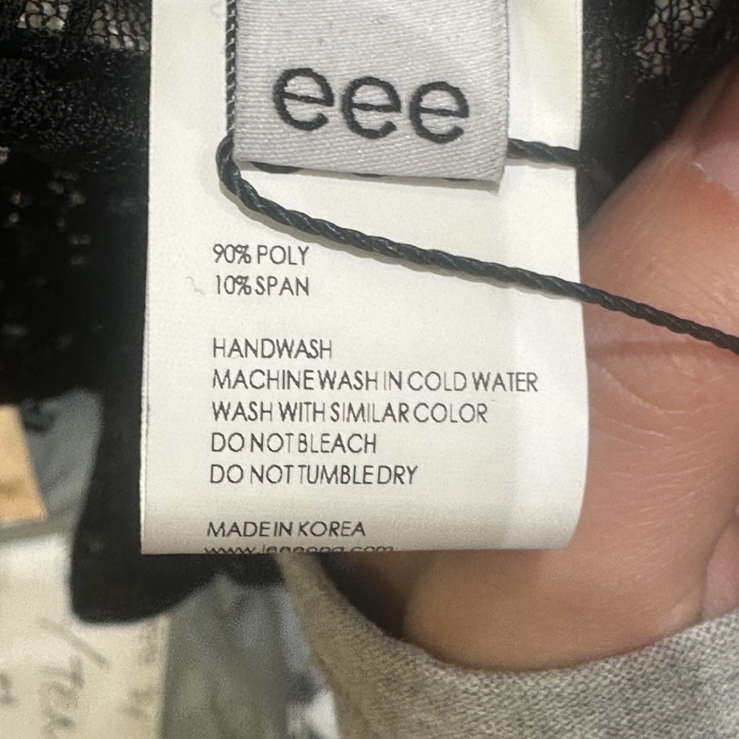 E/E/E韓國代購女士新品26春夏熱賣職業打底褲鯊魚褲緊身褲E/E/E打底褲/鯊魚褲