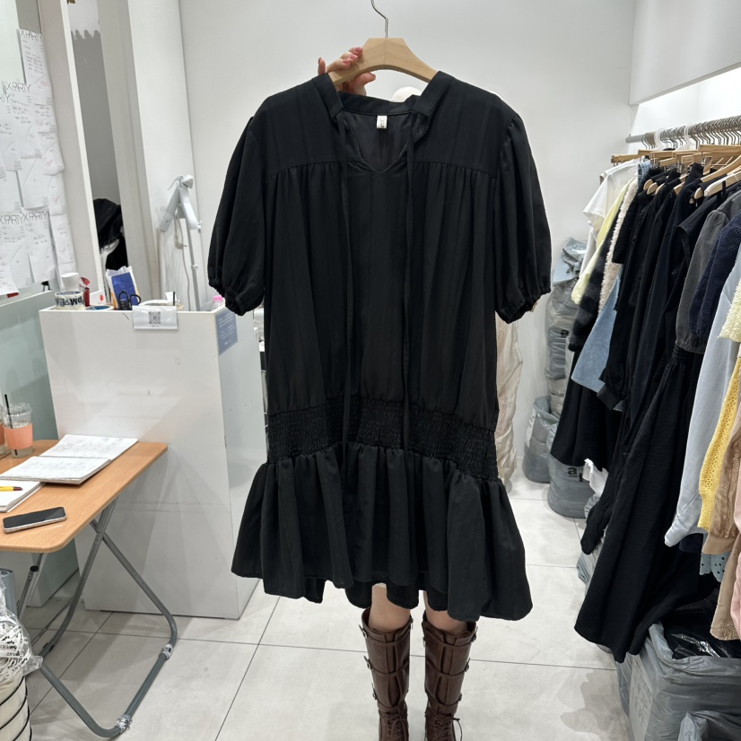 XPARTY韓國直郵實拍女裝新品熱賣職業26春夏推薦人氣連衣裙XPARTY連衣裙圖色3