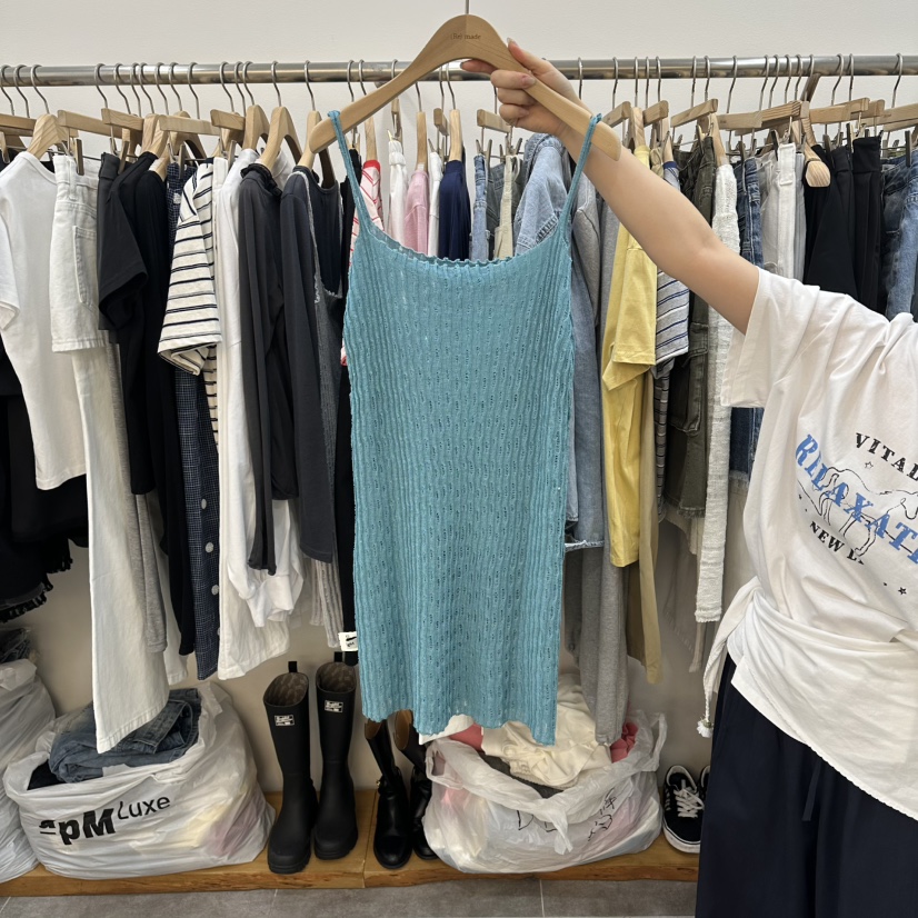 DELIGHT-L韓國直郵女士新品職業休閑人氣推薦吊帶背心透視DELIGHT-L吊帶/背心圖色2