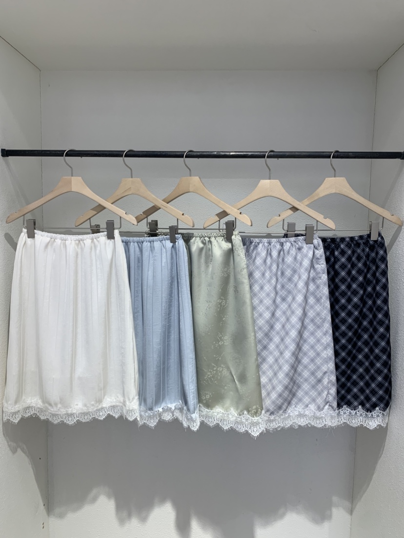 IR BIEN/BIENBIEN東大門直郵女裝新款休閑半身裙中短裙蕾絲IR BIEN/BIENBIEN半身裙/中短裙