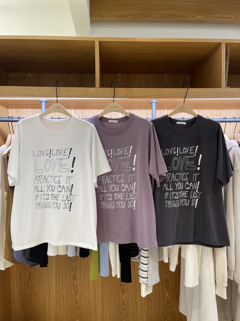 HI YANN韓國東大門直郵女裝新款人氣職業26春夏推薦時尚T恤HI YANNT恤