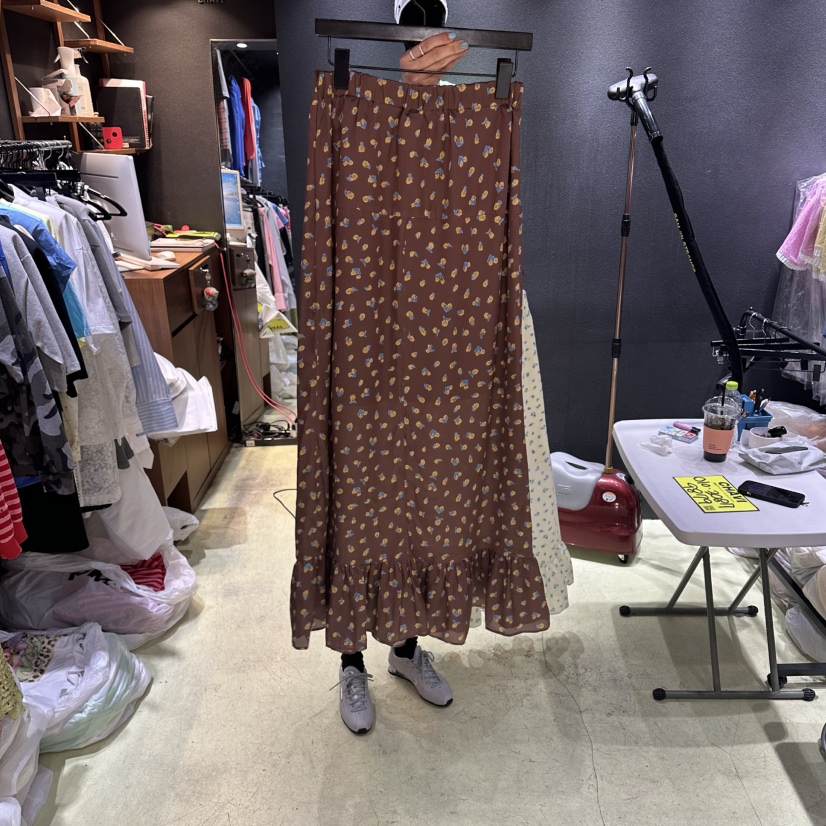 CHAVI韓國直郵女裝新款熱賣26春夏推薦職業休閑時尚真品長裙CHAVI長裙